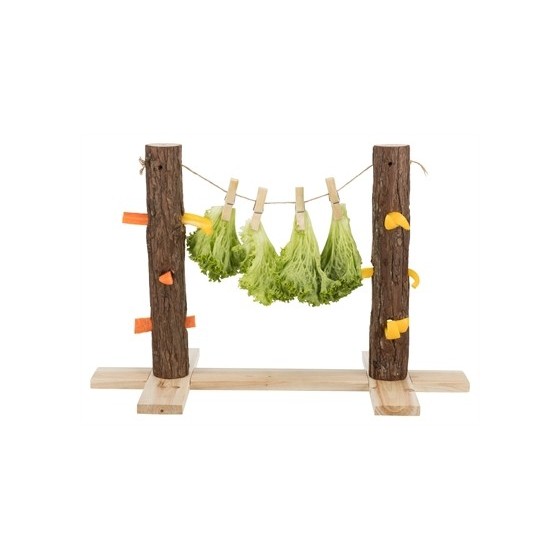 Trixie Natural Living Voerboom Duo 53X25X34 CM