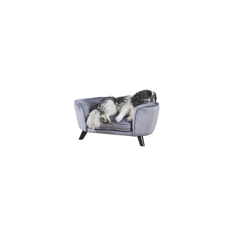 Enchanted Pet Enchanted Hondenmand / Sofa Romy Pewter Grijs 67,5X40,5X30,5 CM