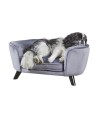 Enchanted Pet Enchanted Hondenmand / Sofa Romy Pewter Grijs 67,5X40,5X30,5 CM