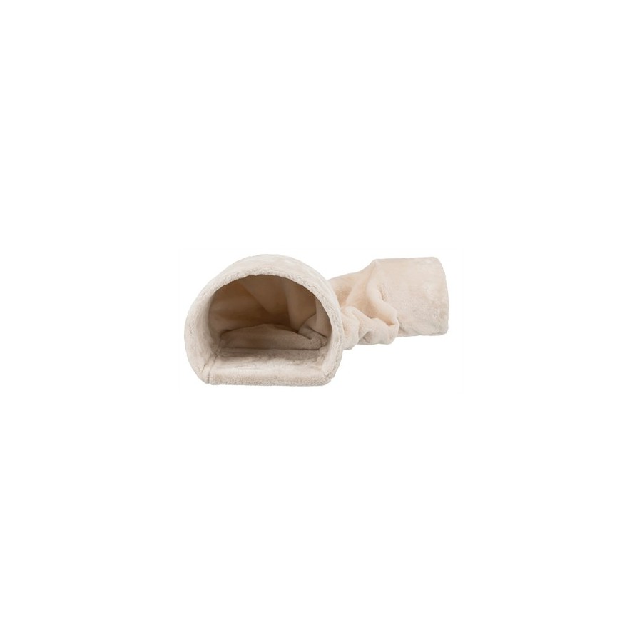 Trixie Speeltunnel Konijn / Cavia Pluche Beige 80X27X21 CM