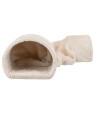 Trixie Speeltunnel Konijn / Cavia Pluche Beige 80X27X21 CM