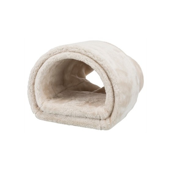 Trixie Speeltunnel Konijn / Cavia Pluche Beige 80X27X21 CM