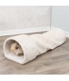Trixie Speeltunnel Konijn / Cavia Pluche Beige 80X27X21 CM