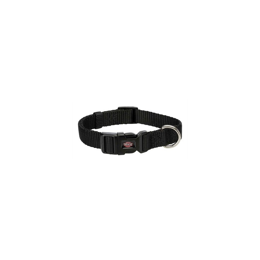 Trixie Halsband Hond Premium Zwart 25-40X1,5 CM
