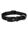 Trixie Halsband Hond Premium Zwart 25-40X1,5 CM