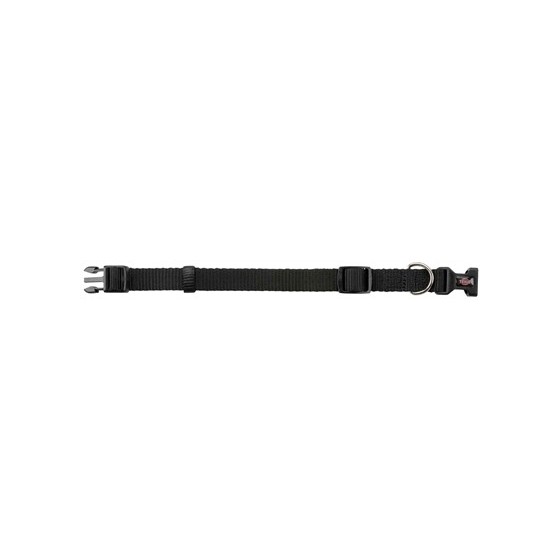 Trixie Halsband Hond Premium Zwart 25-40X1,5 CM