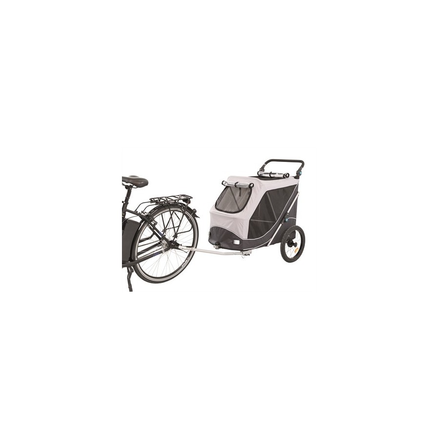 Trixie Hondenfietskar Opvouwbaar Grijs 103X74X95 CM