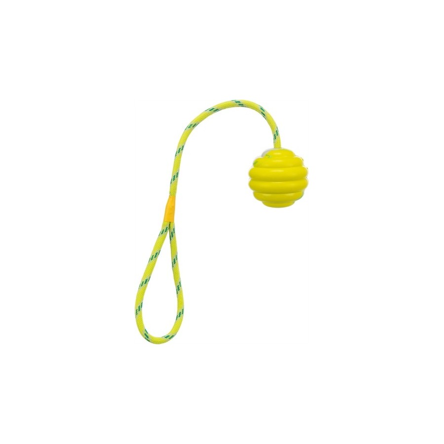 Trixie Ringenbal Met Touw 6X30 CM 3 ST