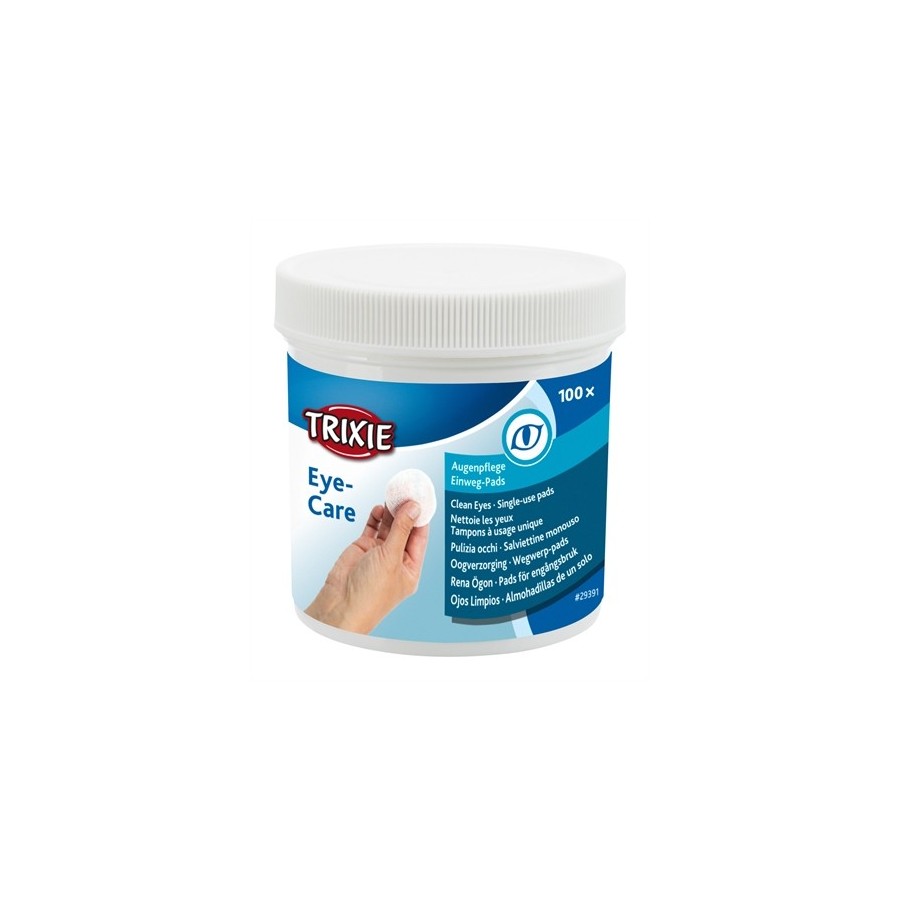 Trixie Eye Care Reinigingspads Voor Ogen 100 ST