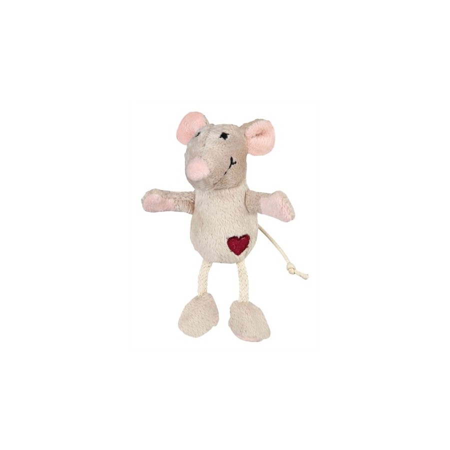 Trixie Muis Pluche Beige 11 CM