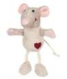 Trixie Muis Pluche Beige 11 CM