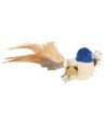 Trixie Vogel Met Veren Pluche 8 CM 4 ST