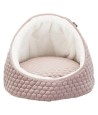 Trixie Kattenmand Iglo Livia Roze / Creme 45X45X33 CM