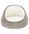 Trixie Kattenmand Iglo Livia Grijs / Creme 55X55X45 CM