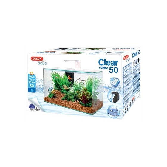 Zolux - Aquarium Clear Kit Zwart. 32lt