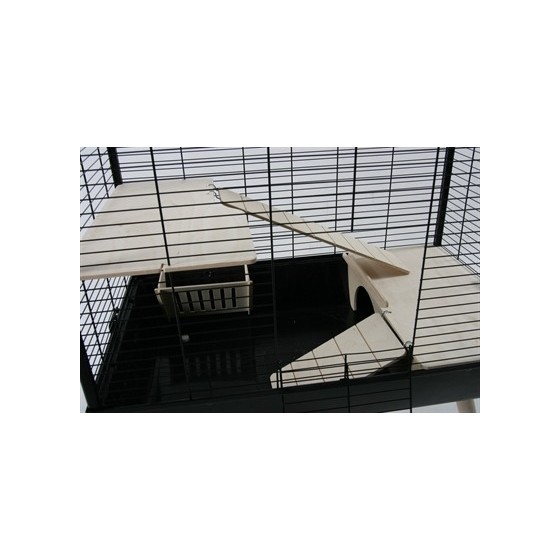 Zolux Knaagdierkooi Neo Muki Zwart 78X48X87,5 CM