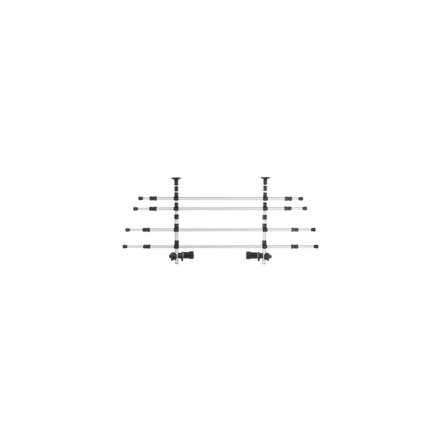 Trixie Autorek Zilver / Zwart 105-172X46-60 CM