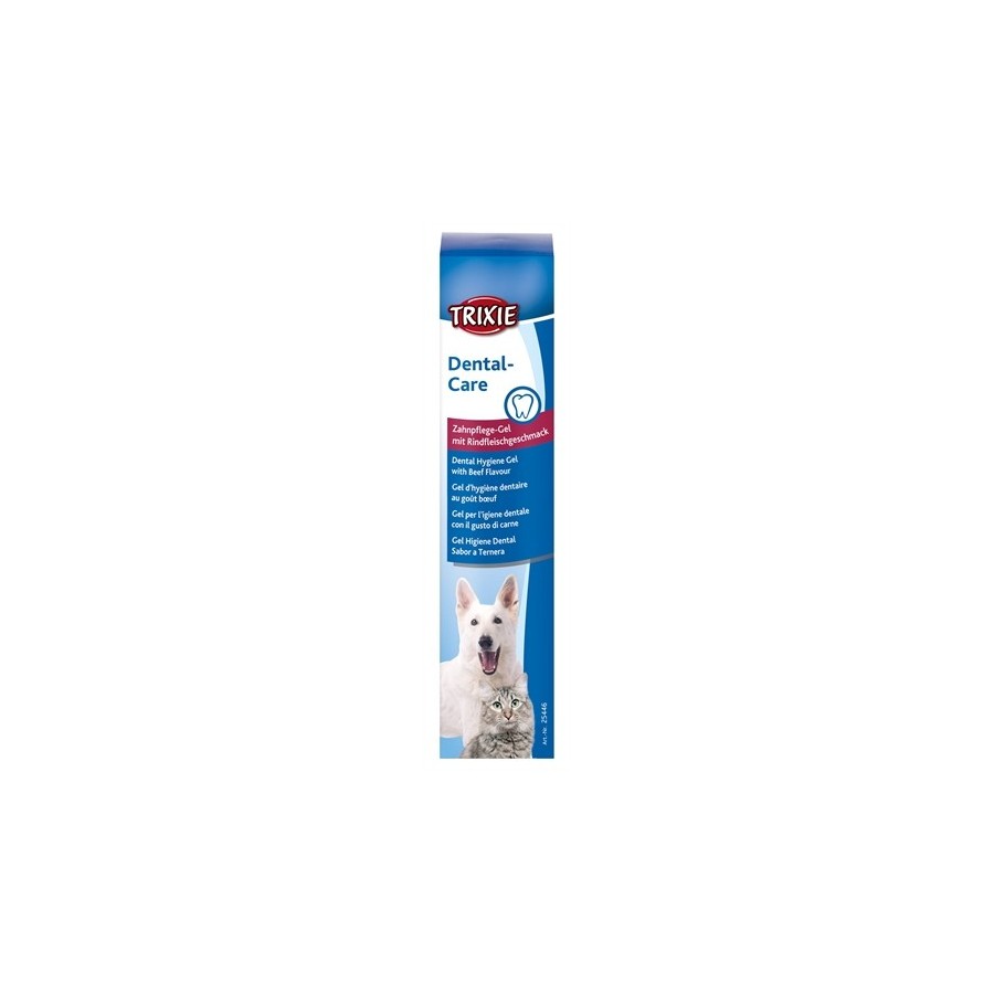 Trixie Gebitsverzorgende Gel Met Rundvleessmaak 100 GR