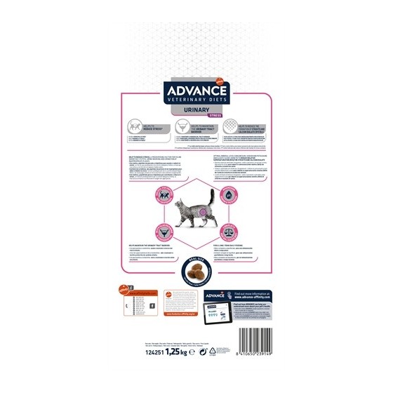 Advance Veterinary Diet - Cat Urinary Stress, 1.250gr