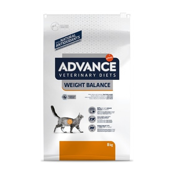 Advance Veterinary - Diet Cat Weight Balance. 8kg
