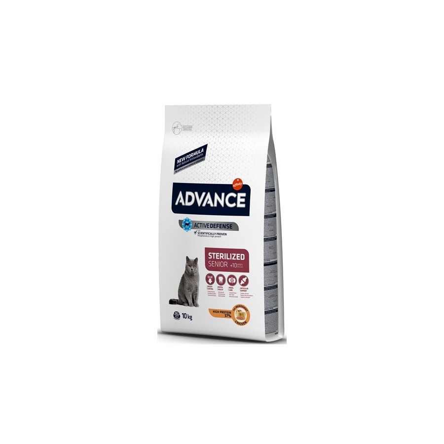 Advance - Sterilized Sensitive Senior 10+. 10kg