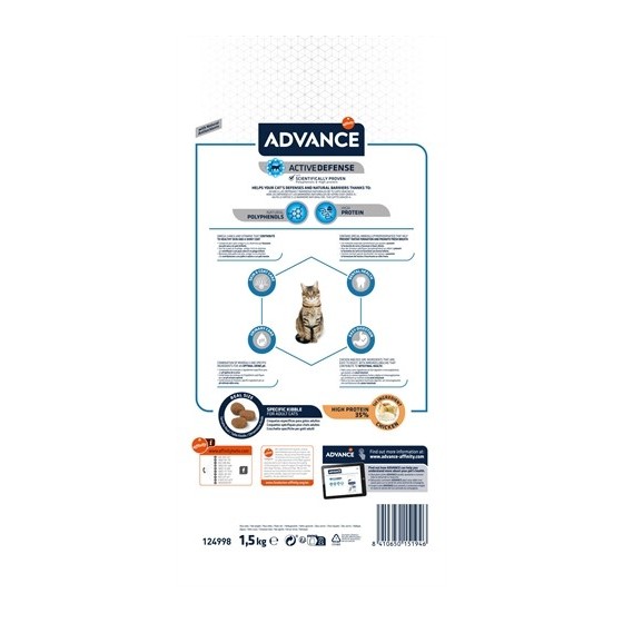 Advance - Adult Kip / Rijst. 1,5kg