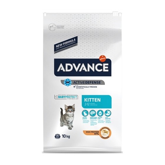 Advance - Kitten Kip / Rijst. 10kg