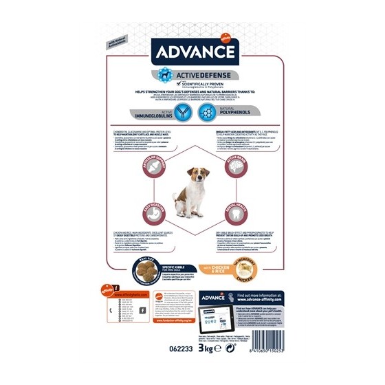 Advance - Mini Senior. 3kg