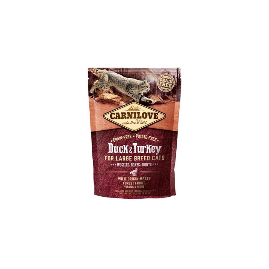 Carnilove - Eend / Kalkoen, Large Breed. 6kg