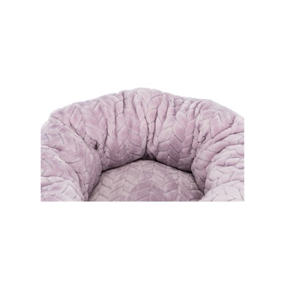Trixie Junior Hondenmand Donut Lichtgrijs / Lila 40X40 CM