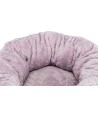 Trixie Junior Hondenmand Donut Lichtgrijs / Lila 40X40 CM