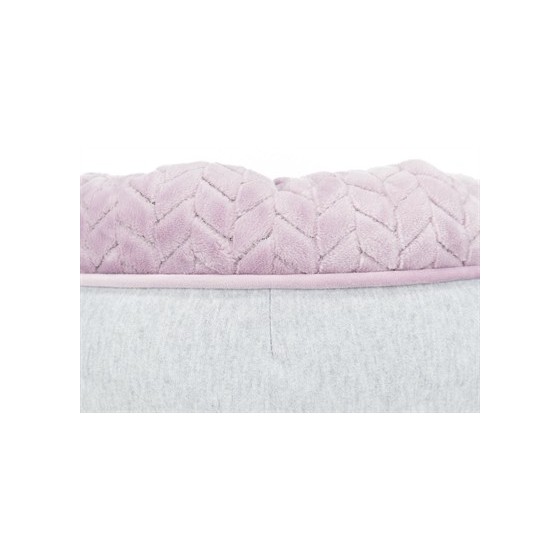Trixie Junior Hondenmand Donut Lichtgrijs / Lila 40X40 CM