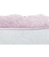 Trixie Junior Hondenmand Donut Lichtgrijs / Lila 40X40 CM