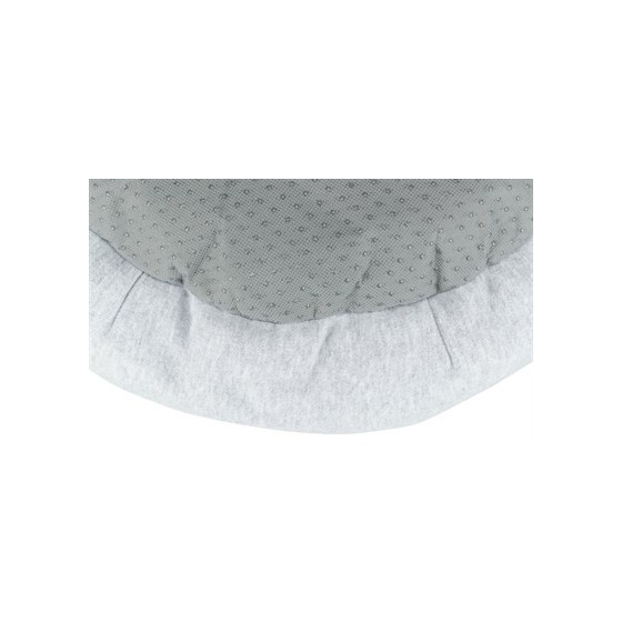 Trixie Junior Hondenmand Donut Lichtgrijs / Lila 40X40 CM