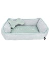 Trixie Junior Hondenmand Grijs / Mintgroen 50X40 CM