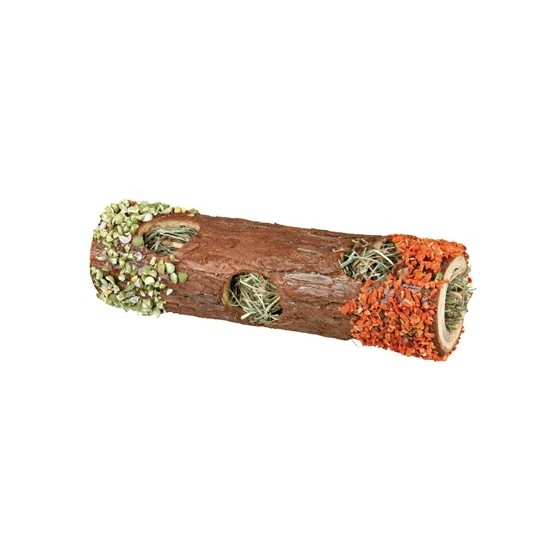 Trixie Tunnelbuis Met Hooi En Hibiscusbloesem / Wortel / Erwt 20X6,5X6,5 CM 25 GR