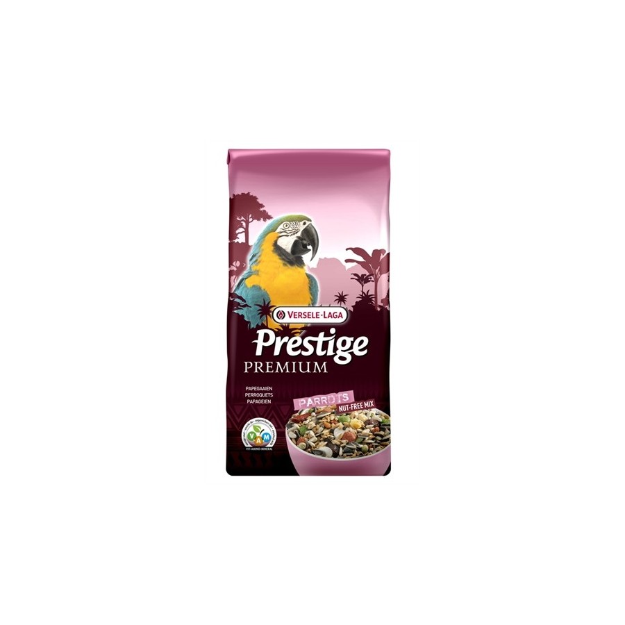 Versele-Laga - Prestige Premium Papegaaien Zonder Noten 15kg