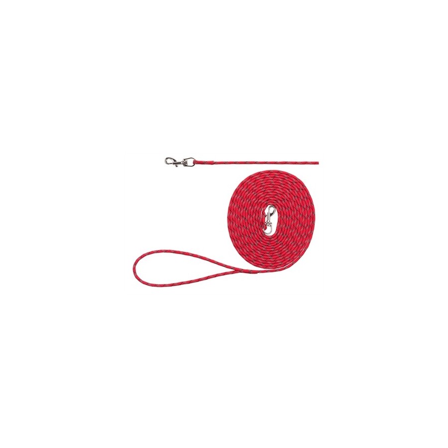 Trixie Hondenriem Junior Sleeplijn Lang Rood 4 MMX4 MTR