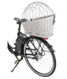 Trixie - Fietsmand Bagagedrager met Rooster, Grijs.