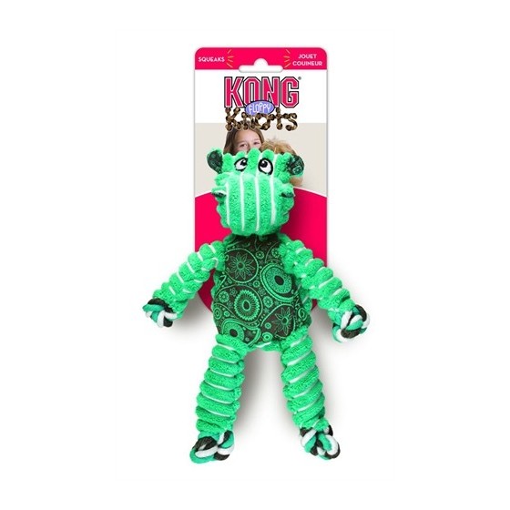 Kong Floppy Knots Hippo 19X8,5X36 CM