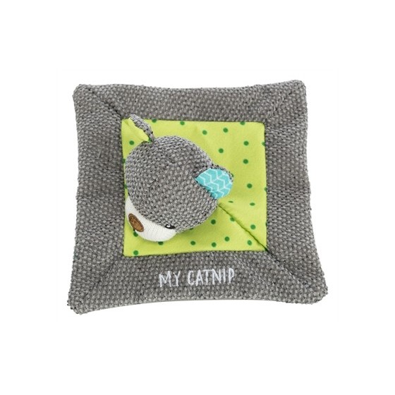 Trixie Junior Knuffeldoek Beer Met Kattenkruid / Catnip 13X13 CM