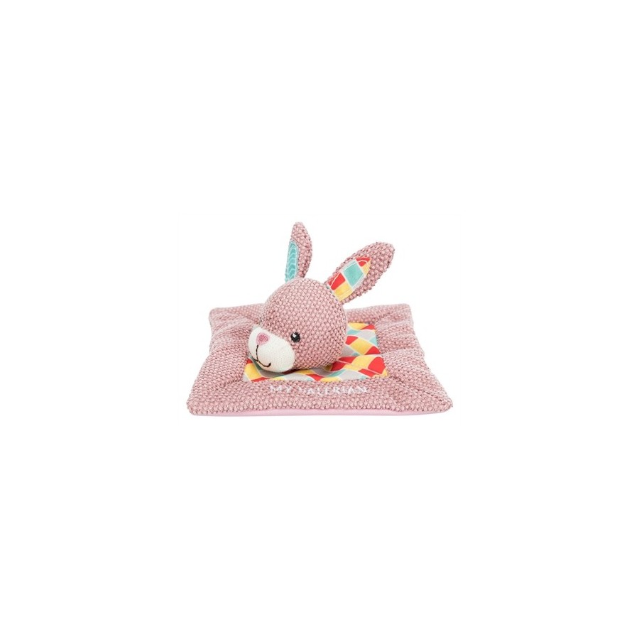 Trixie Junior Knuffeldoek Konijn Met Valeriaan 13X13 CM 4ST