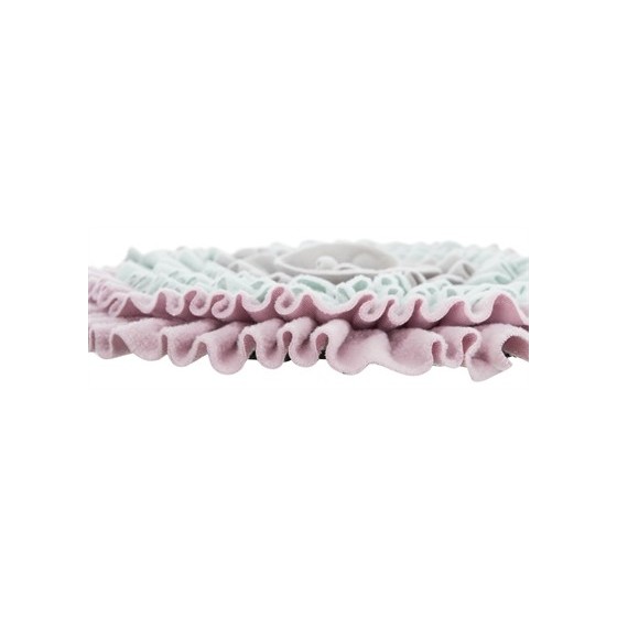 Trixie Junior Snuffelmat Zacht Roze / Mintgroen / Grijs 38X38 CM
