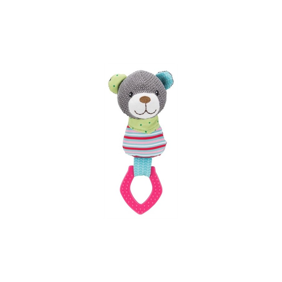 Trixie Junior Beer Van Stof Met Bijtring 23 CM 3 ST