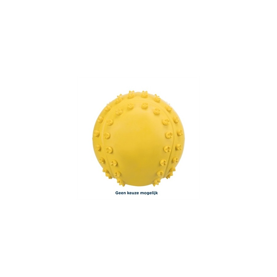 Trixie Speelbal Natuurrubber Assorti 6 CM 4 ST