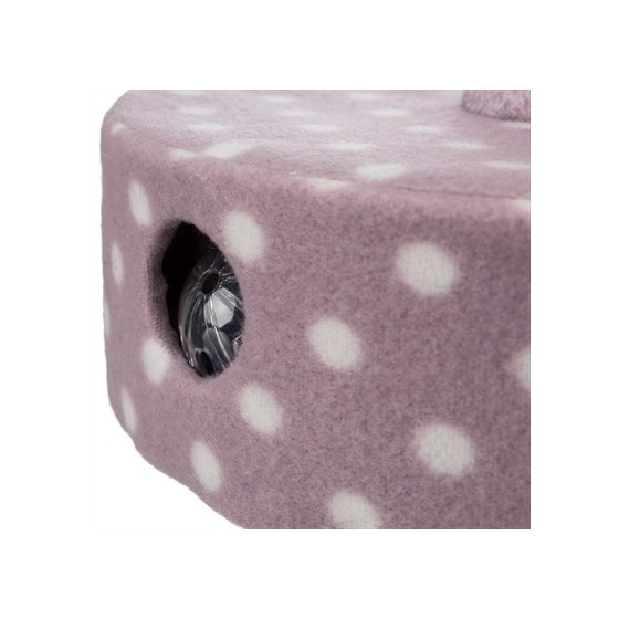 Trixie Junior Krabpaal Fleece Lila 26X26X47 CM