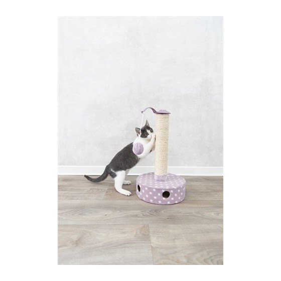 Trixie Junior Krabpaal Fleece Lila 26X26X47 CM
