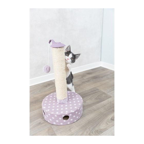 Trixie Junior Krabpaal Fleece Lila 26X26X47 CM