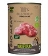 Bf Petfood Organic Hond 100% Rund Blik 12X400 GR