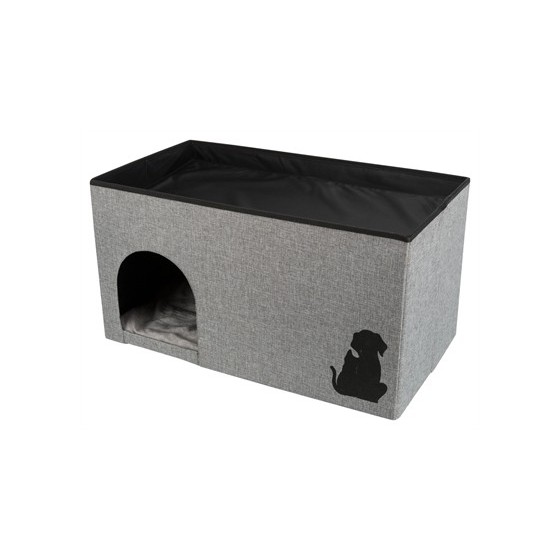 Trixie Kattenhuis Kimy Grijs 70X40X40 CM